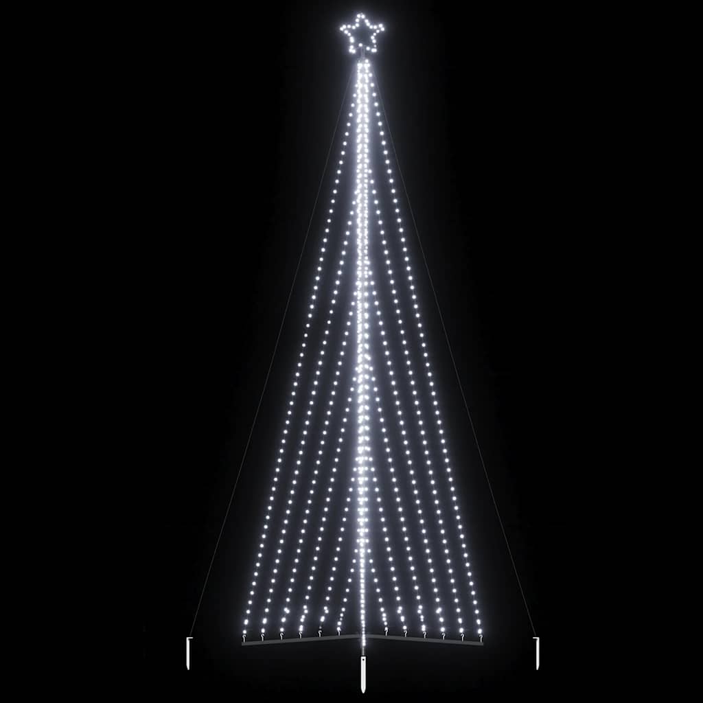 Vidaxl LED Tree di Natale 789 LED Creddo bianco 476 cm