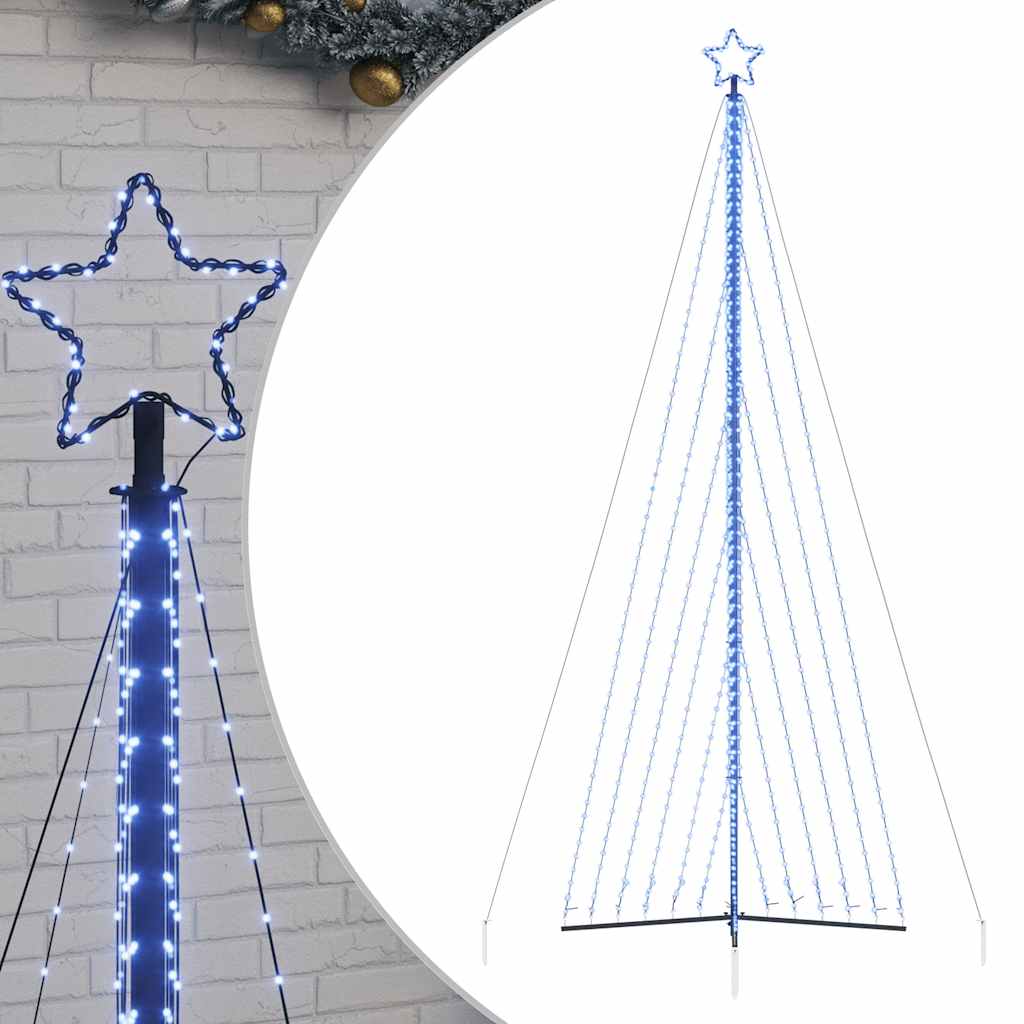 Vidaxl LED Árbol de Navidad 789 LED 476 cm azul