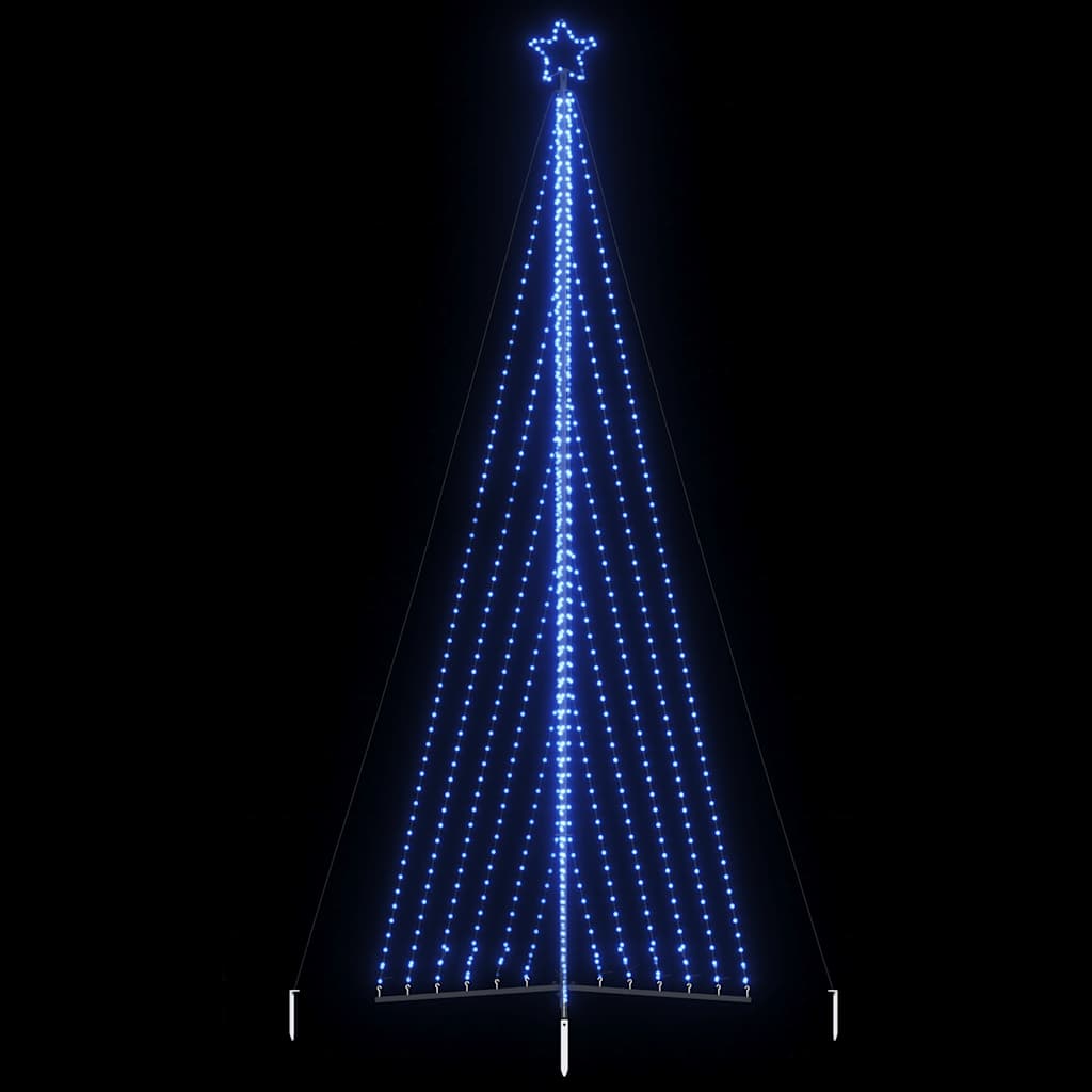 Vidaxl LED Árbol de Navidad 789 LED 476 cm azul