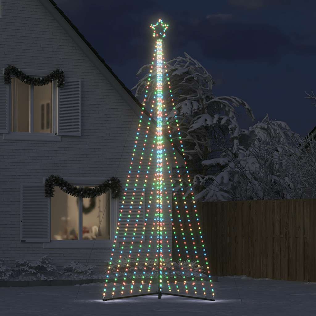 Vidaxl LED Tree di Natale 789 LED colorati 476 cm