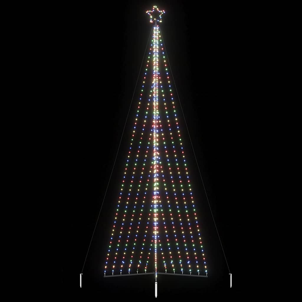 Vidaxl LED Tree di Natale 789 LED colorati 476 cm