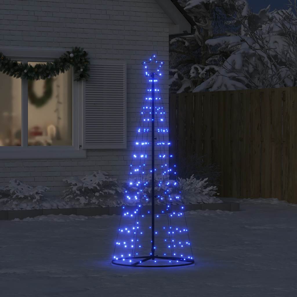 Vidaxl LED Tree di Natale 200 LED 182 cm blu