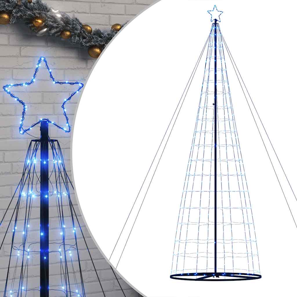 Vidaxl LED Árbol de Navidad 1534 LED 503 cm azul