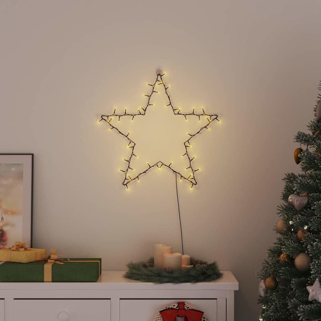 Vidaxl Lights Star Silhouette 80 LED White White