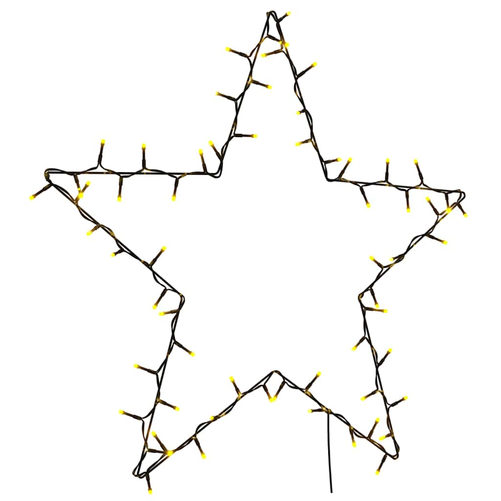 Vidaxl Lights Star Silhouette 80 LED White White