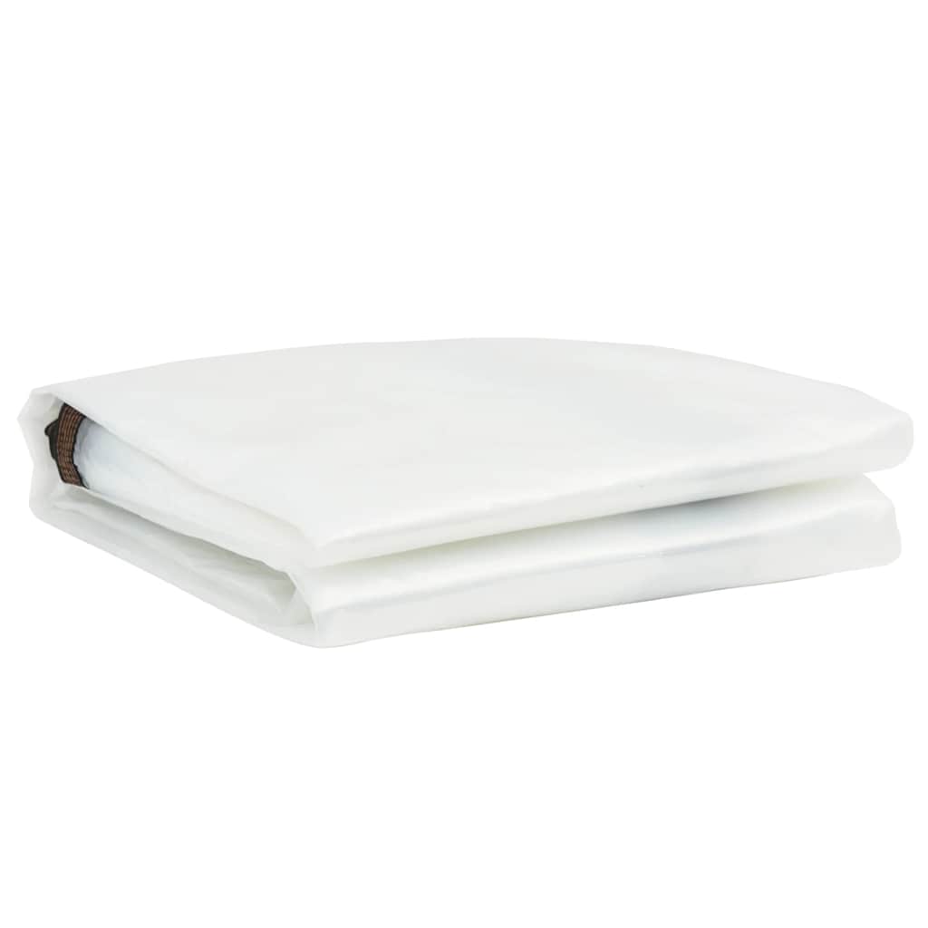 Vidaxl plantenafdekking met zeilringen 3x6 m polyethyleen