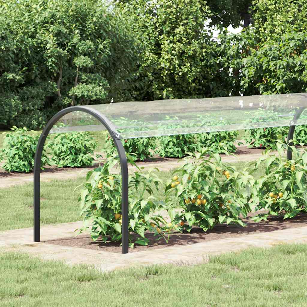 Copertura per piante Vidaxxl con occhielli 1x8 m PVC