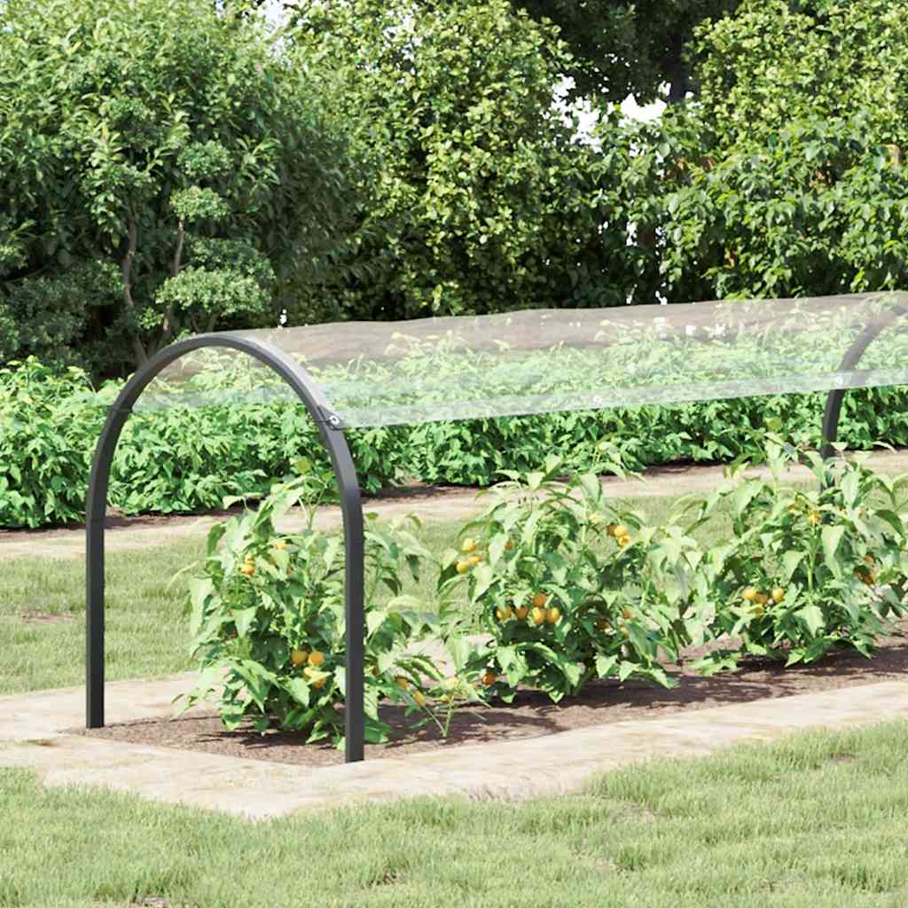 Copertura per piante Vidaxxl con occhielli 1x10 m PVC