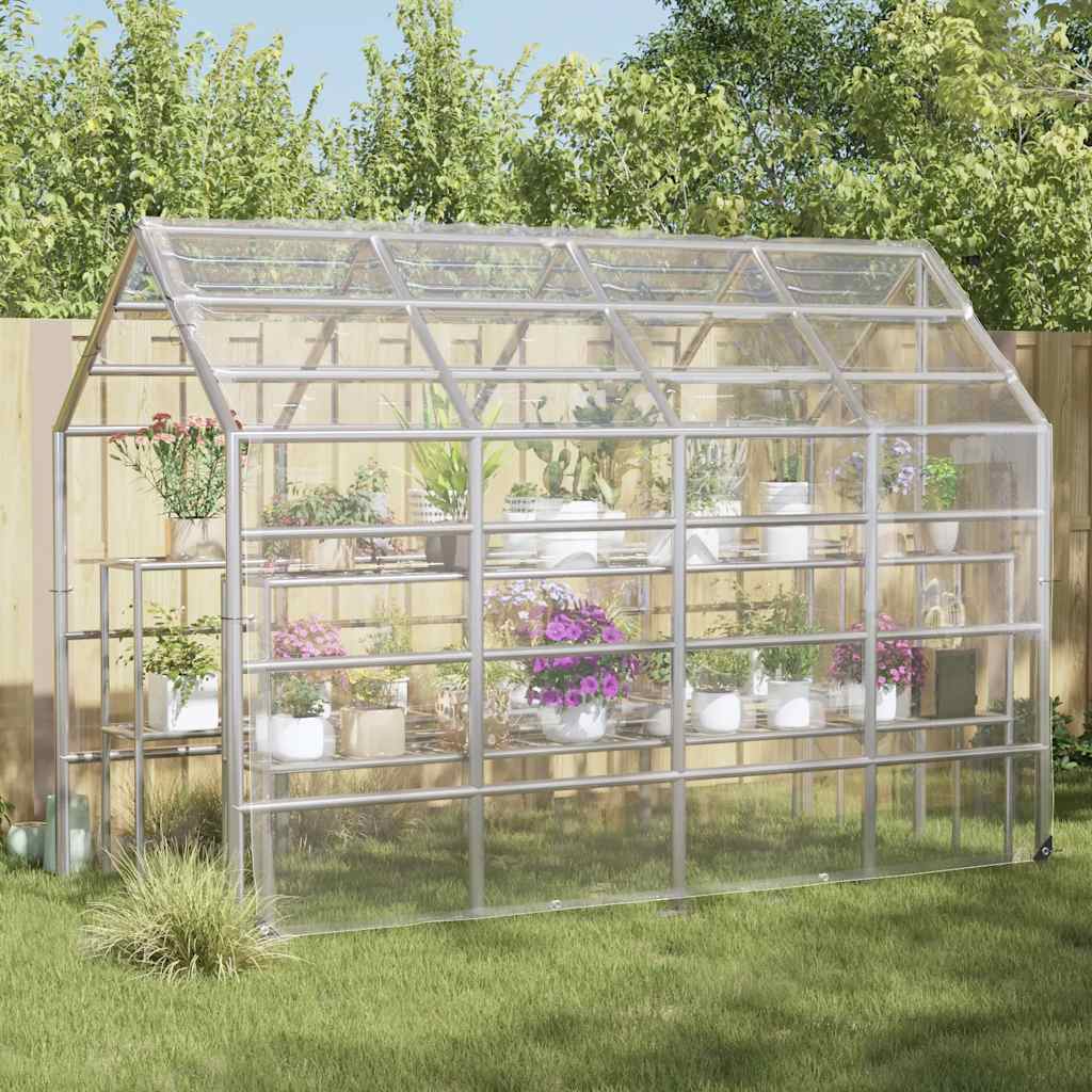 Copertura per piante Vidaxxl con occhielli 3x6 m PVC