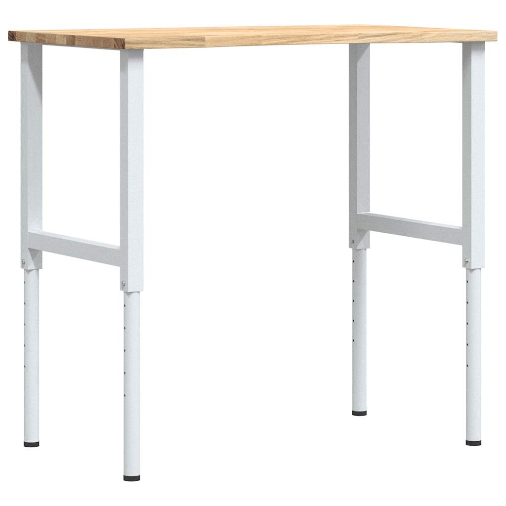Banco de trabajo Vidaxx 100x60x (71,5-98) cm roble macizo