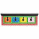 Vidaxx perchero negro 80 x 25 x 2 cm madera maciza de mango