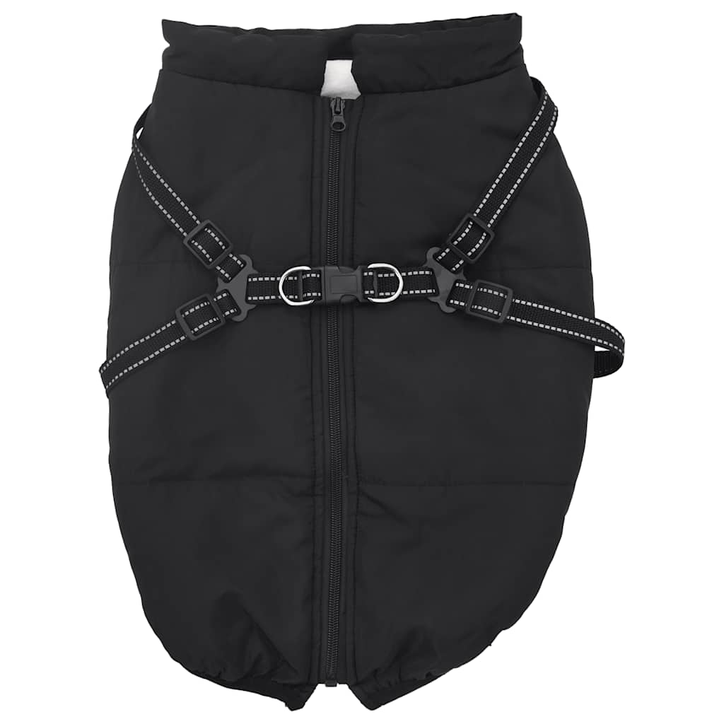 Vidaxl Cailla para perros con armadura Black reflectante 5XL