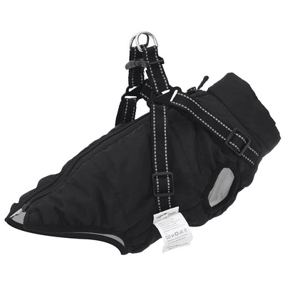 Vidaxl Caón de perros con armadura Black reflectante M -Black M
