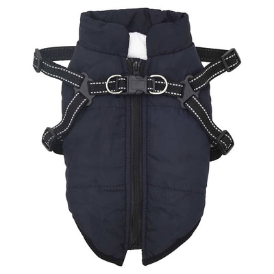 Vidaxl Caón de perros con armadura Blue marina reflectante Morra M M