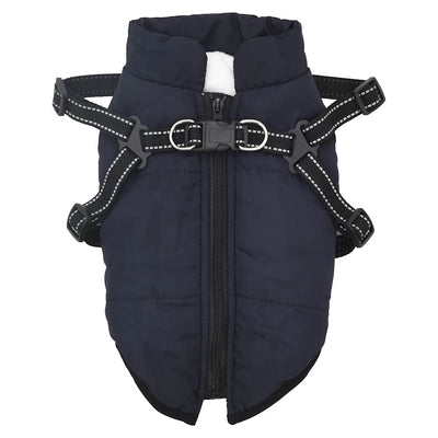 Vidaxl Cailla para perros con armadura Blue azul reflectante Blue L