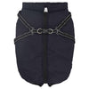 Giacca per cani Vidaxl con armatura impermeabile blu navy blu navy