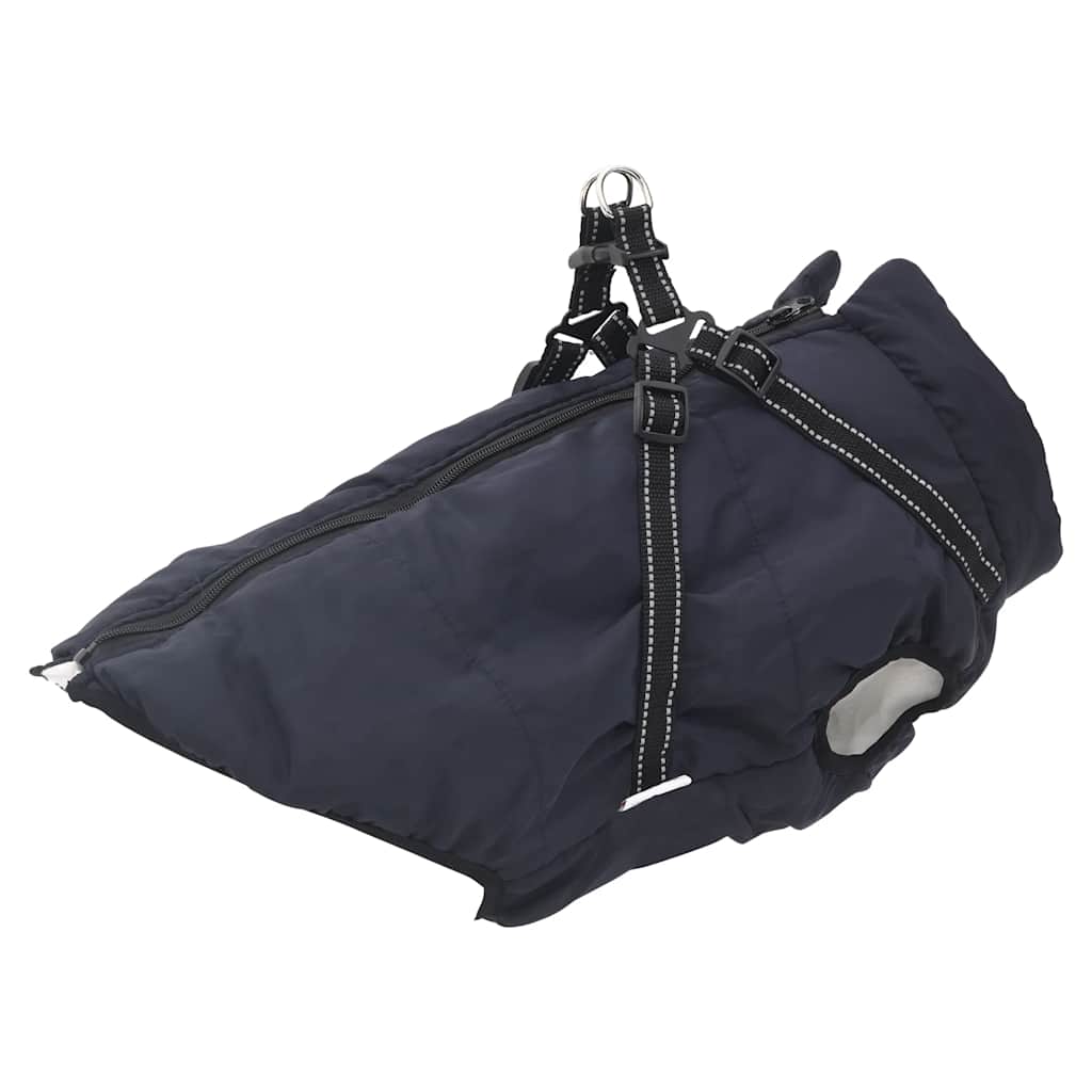 Vidaxl Caón de perros con armadura Blue marina reflectante impermeable 5XL