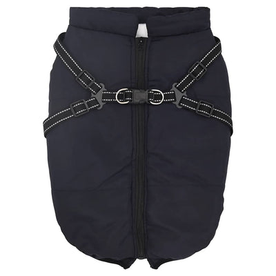 Vidaxl Caón de perros con armadura Blue marina reflectante impermeable 5XL