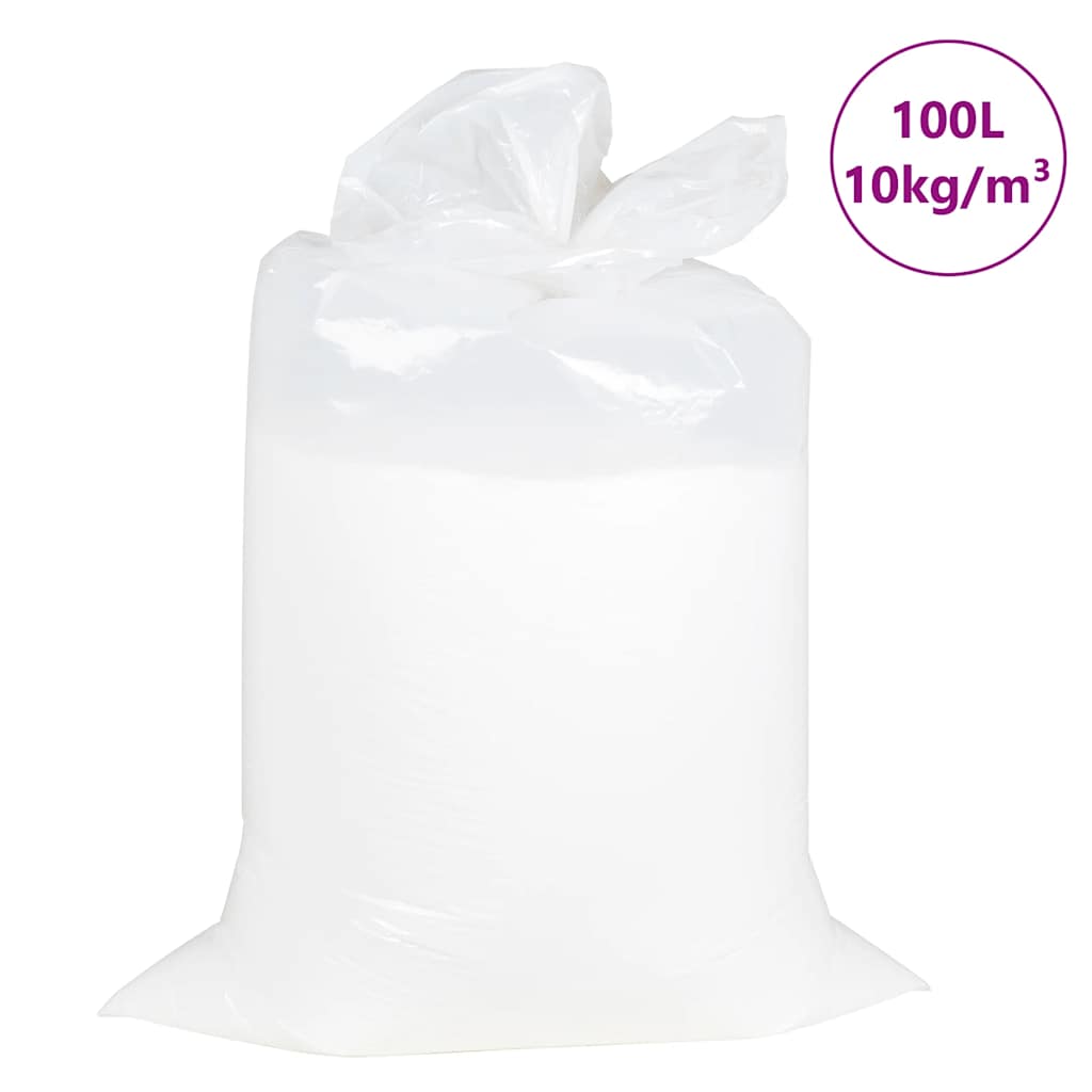 Vidaxl Beanbag Filling EPS 100 L White 10 kg m³