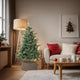 Falda de árbol de Navidad Vidaxl Ø65x23 cm de plástico marrón