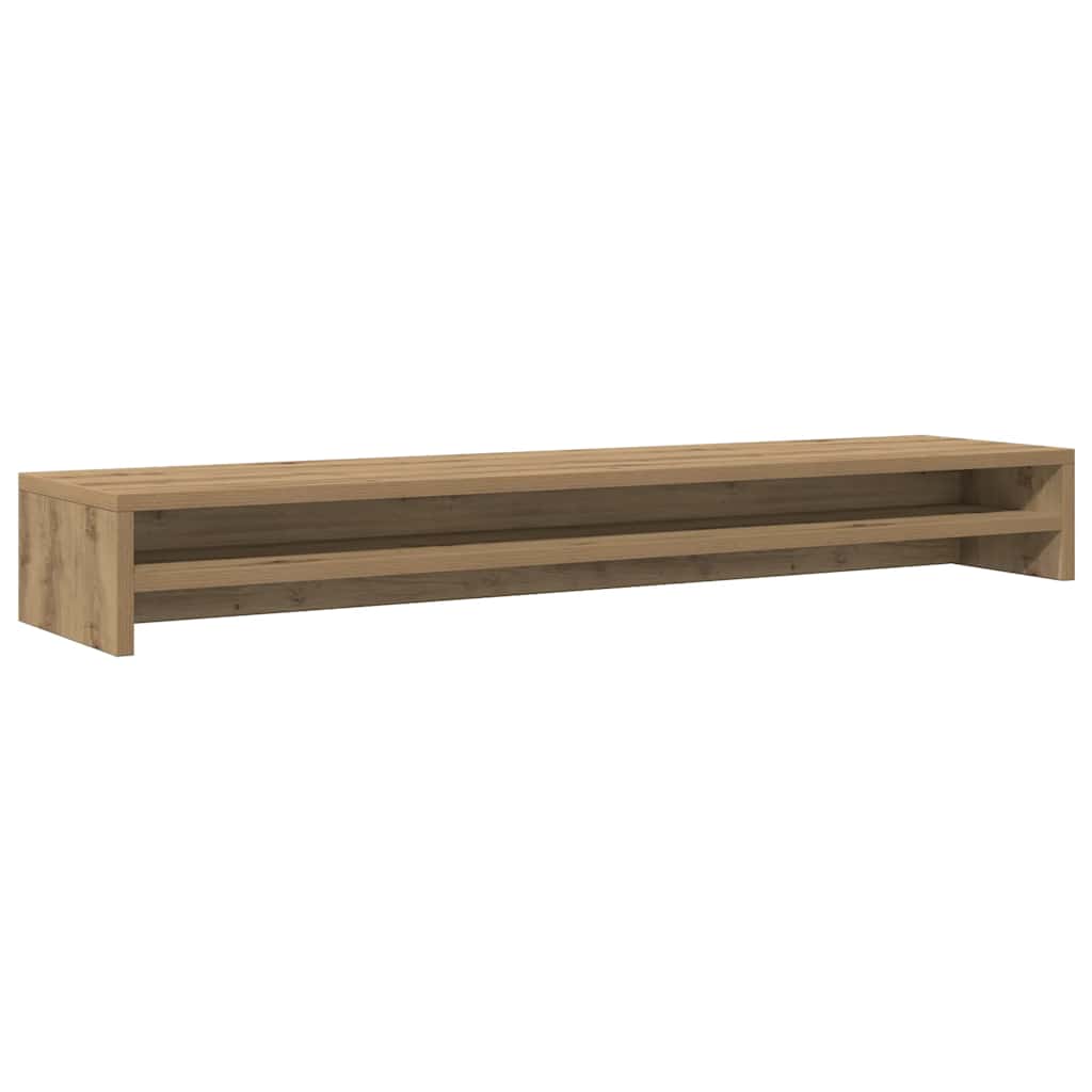 Supporto per monitor Vidaxx rovere artigianale 100x24x13 cm