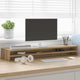 Vidaxl monitorstandaard artisan eikenhout 100x24x13 cm