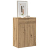 Scarpiera VidaXL 60x35x84 cm in legno artigianale, colore rovere artigianale