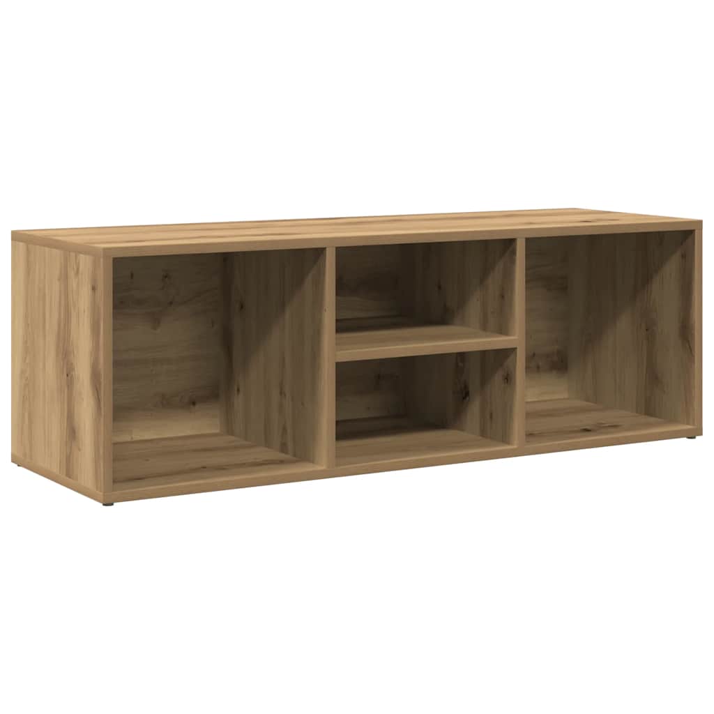 Sofá de almacenamiento de zapatos Vidaxl 105x35x35 cm de roble artesanal de madera procesada