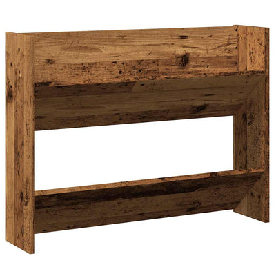 VidaXL wall shoe cabinet 80x18x60 cm Properted wood old wood -colored