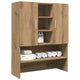 Gabinete de lavadora Vidaxl 70.5x25.5x90 cm Color de roble artesanal