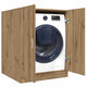 Vidaxl wasmachinekast 70,5x71,5x91,5 cm artisanaal eikenkleurig