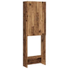 Gabinete de lavadora Vidaxl 64x25.5x190 cm de madera vieja