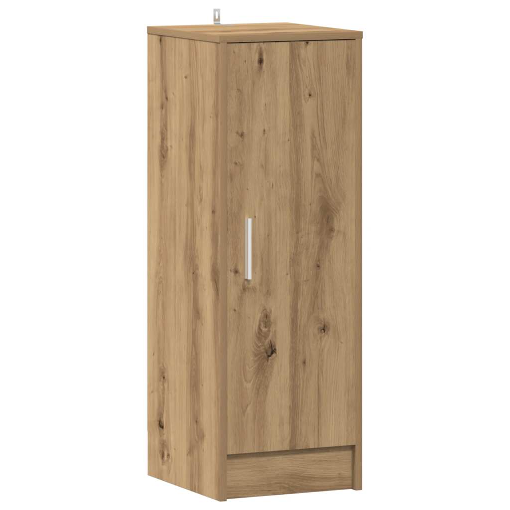 Gabinete de zapatos Vidaxl 32x35x92 cm de madera propiedad de madera antigua coloreada