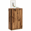 Scarpiera Vidaxx 59x35x100,5 cm rifinito in legno, color legno vecchio
