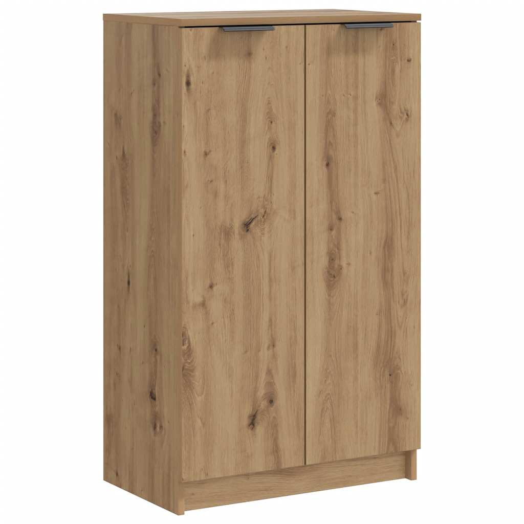 Zapatero vidaxx 59x35x100,5 cm madera elaborada, color roble artesanal