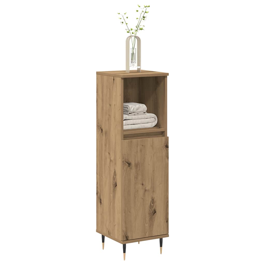 Zapatero vidaxx 59x35x100,5 cm madera elaborada, color roble artesanal