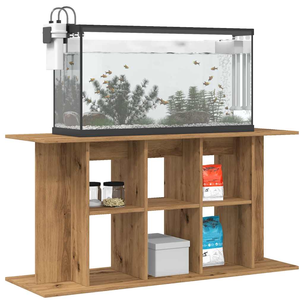 Vidaxl aquariumstandaard artisan eikenhout 120x40x60 cm