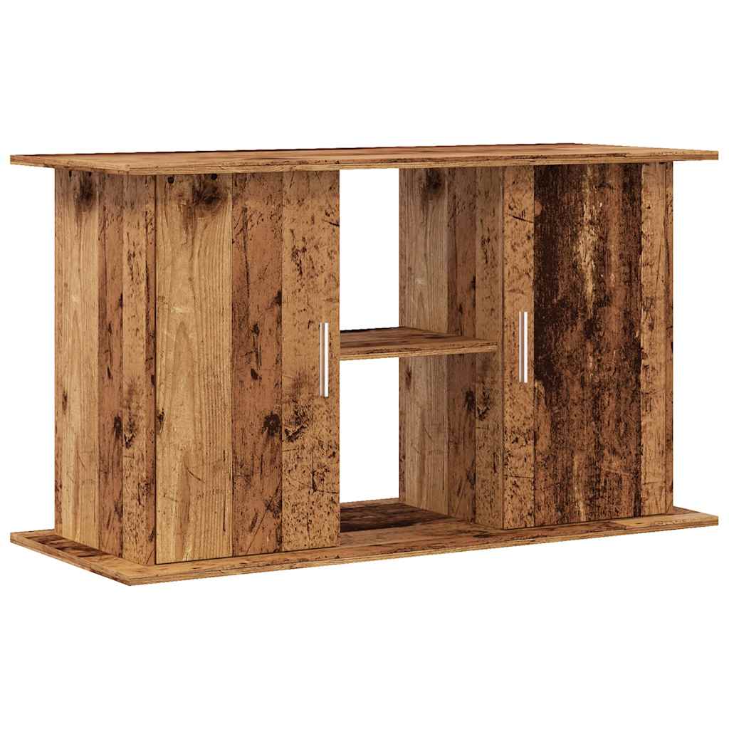 Vidaxx soporte para acuario 101x41x58 cm madera procesada, color madera vieja