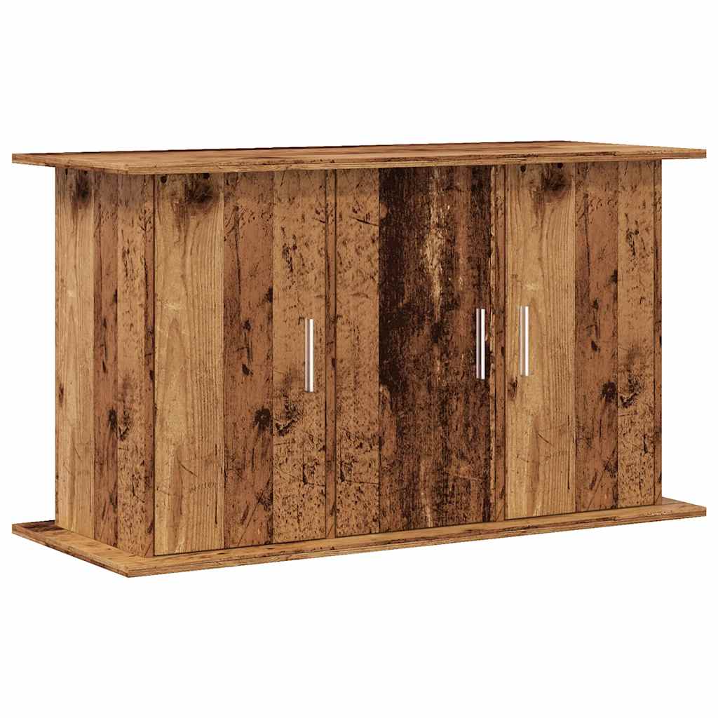Estándar de Aquarium Vidaxl 101x41x58 cm de madera procesada de madera vieja