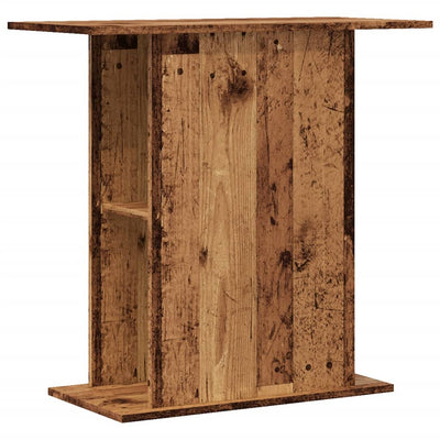 Vidaxl Aquarium Standard 36x75x72.5 cm de madera procesada de madera vieja