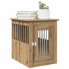 Vidaxl Hondenbench 45x62x59 cm Oak artigianale in legno trasformato