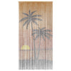 Vidaxl insectengordijn palmboom print 90x220 cm bamboe