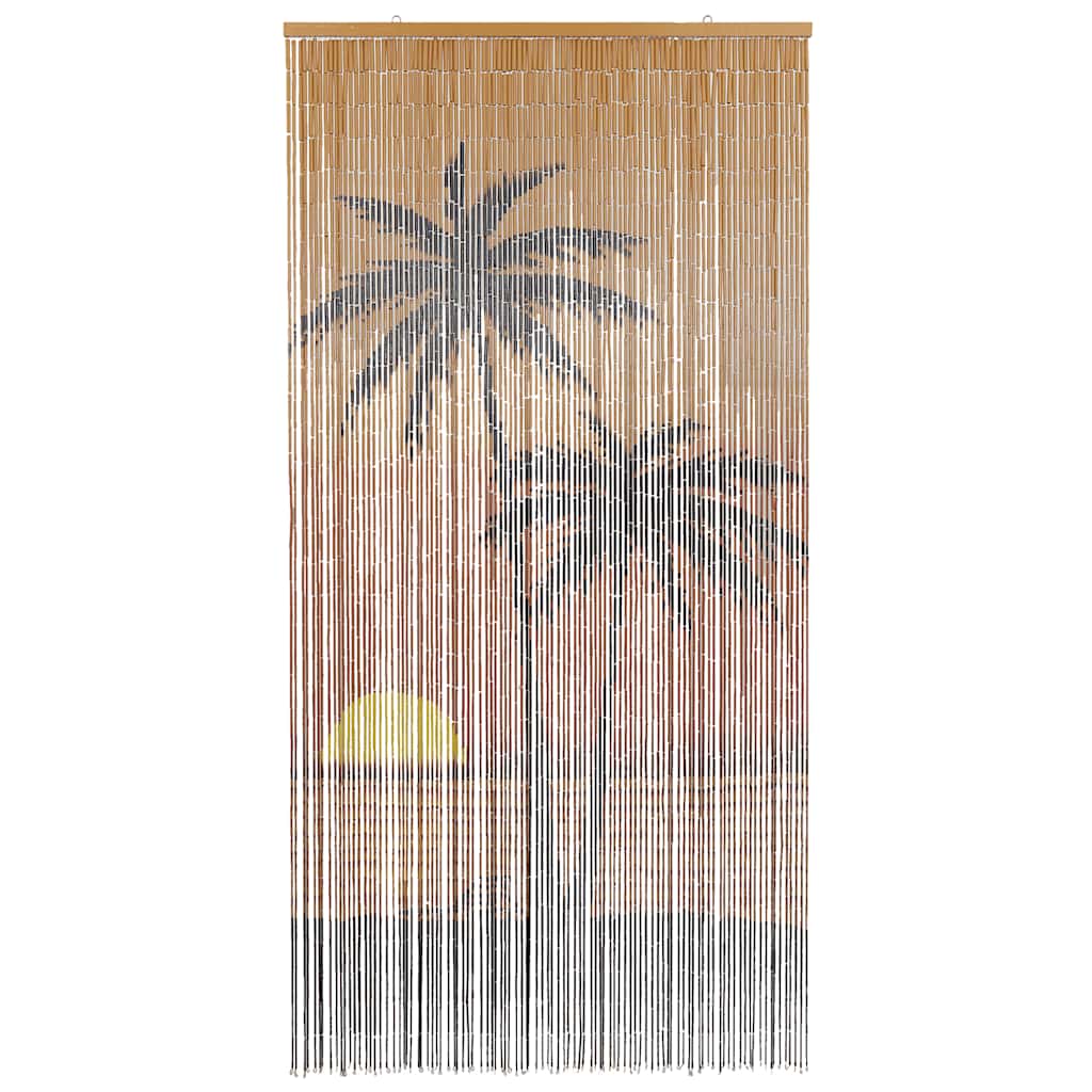 Vidaxl insectengordijn 100x200 cm bamboe palmboom print