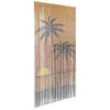 Vidaxl insectengordijn 100x220 cm bamboe palmboom print