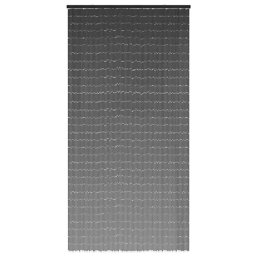 Vidaxl insectengordijn 100x200 cm bamboe donkergrijs