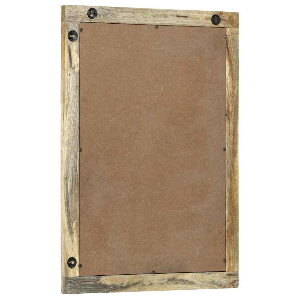 Specchio da bagno VidaXL con specchio marrone 70 x 50 x 2,5 cm
