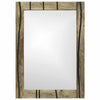 Specchio da bagno VidaXL con specchio marrone 70 x 50 x 2,5 cm