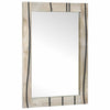 Specchio da bagno VidaXL con specchio marrone 70 x 50 x 2,5 cm