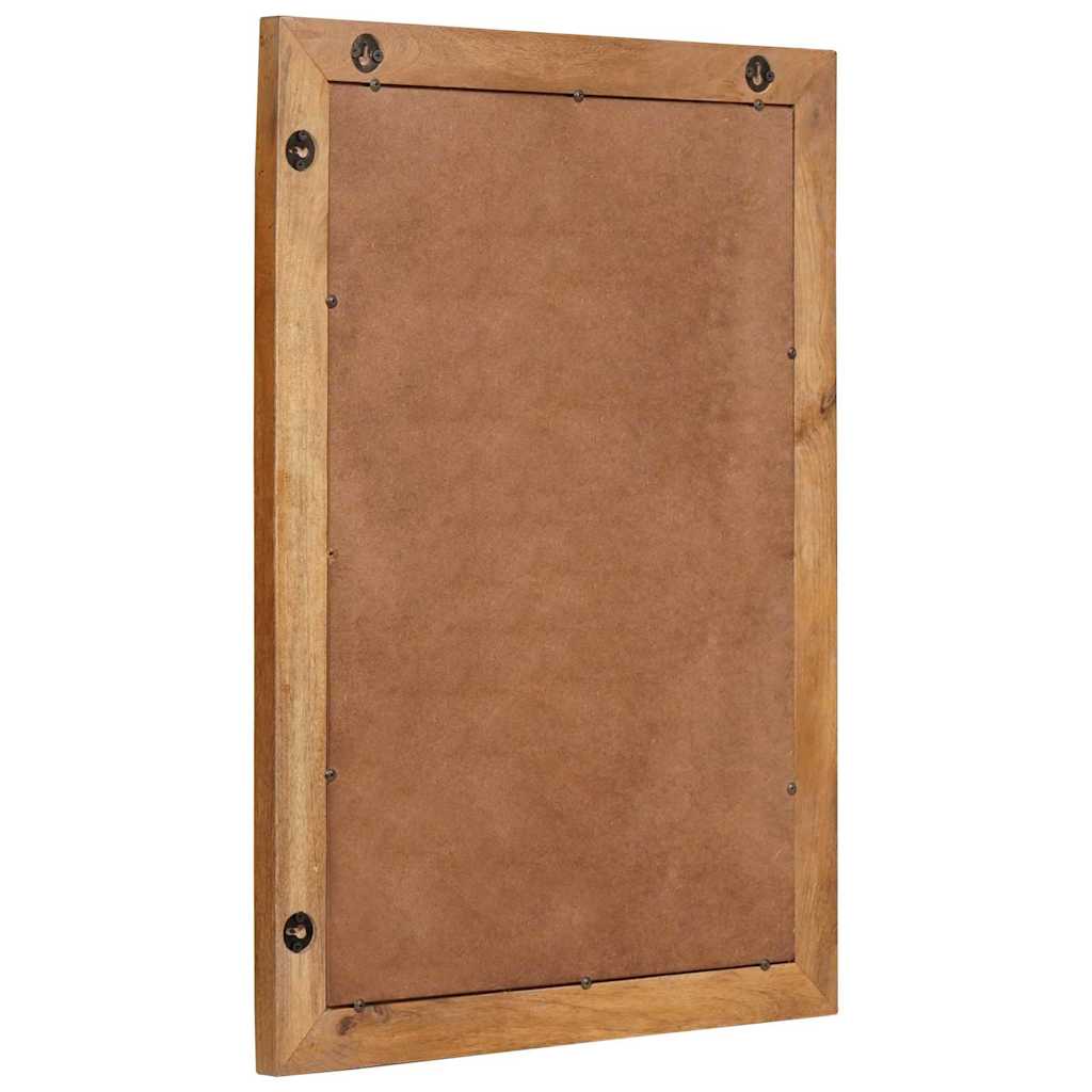 Specchio da bagno Vidaxxl con specchio marrone chiaro 70 x 50 x 2,5 cm