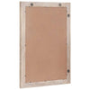 Specchio da bagno VidaXL con specchio bianco 70 x 50 x 2,5 cm